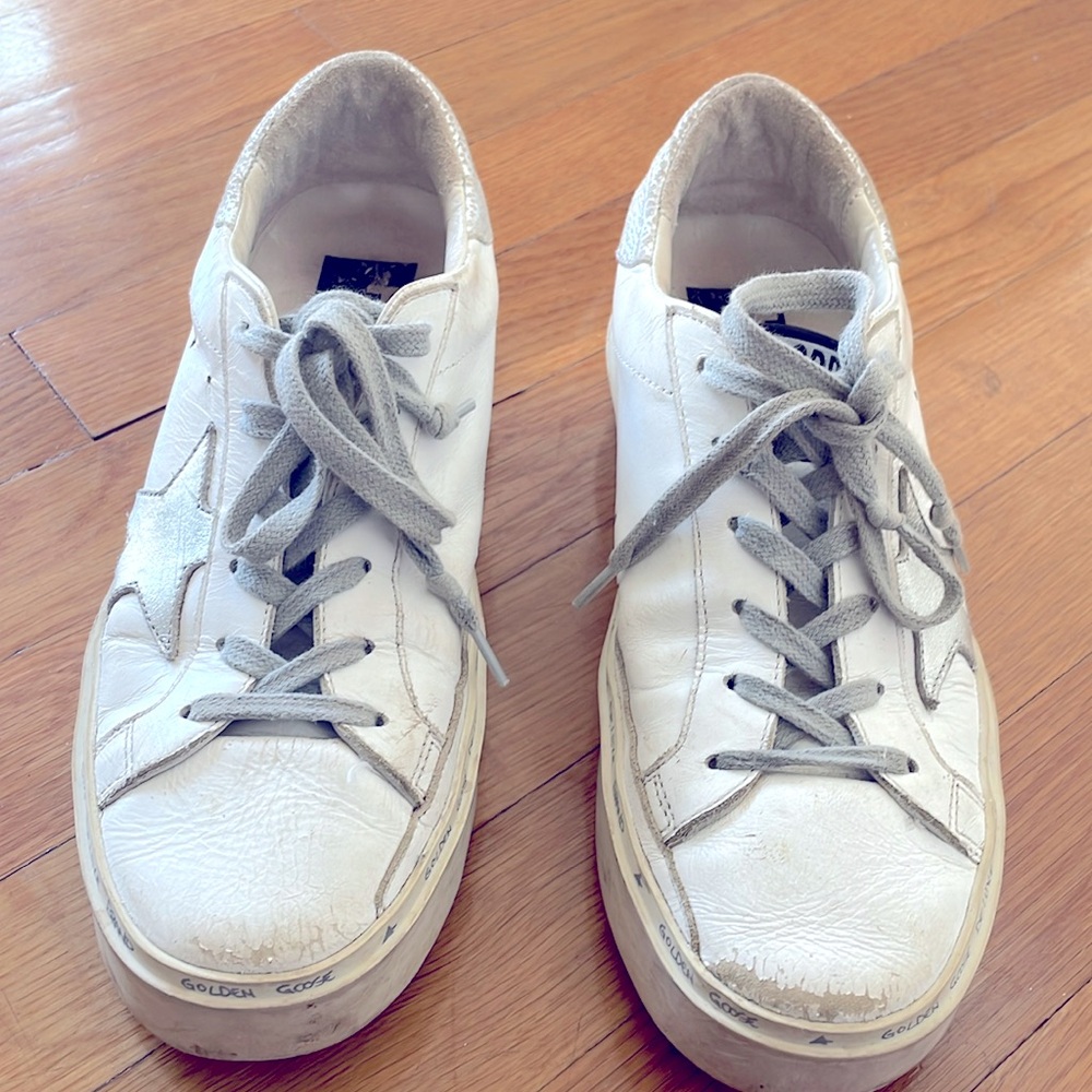 Golden Goose Deluxe Brand Hi Star Platform Sneaker